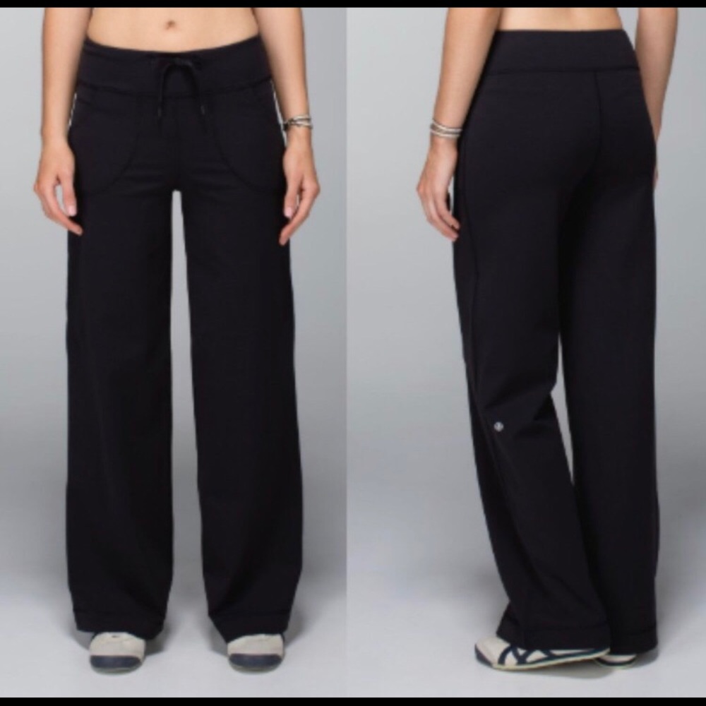 Lululemon Wide Leg Yoga Pants